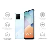 هاتف Y21 ثنائي الشريحة بذاكرة رام 4 جيجابايت وذاكرة داخلية 64 جيجابايت ويدعم تقنية 4G LTE بلون دايموند جلو - Image 3