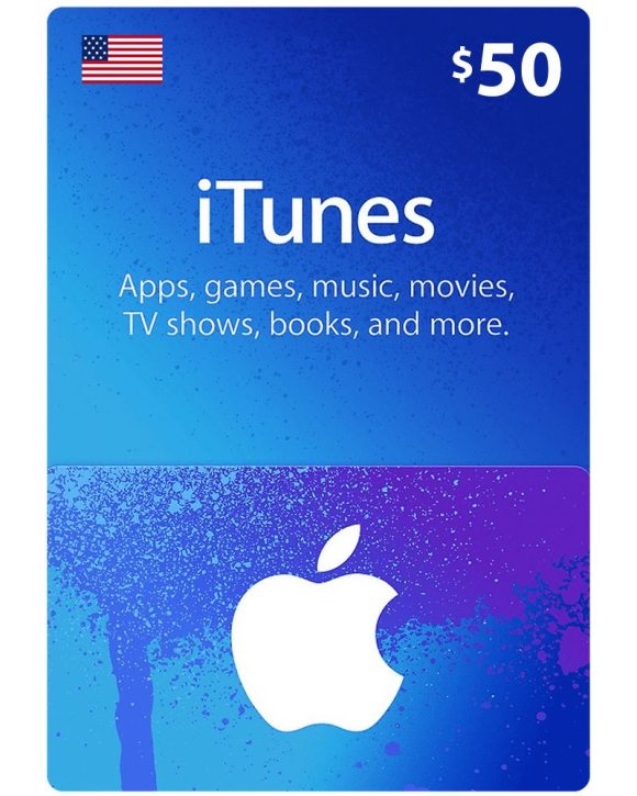 iTunes Gift Card $50 (US) - Instant Delivery